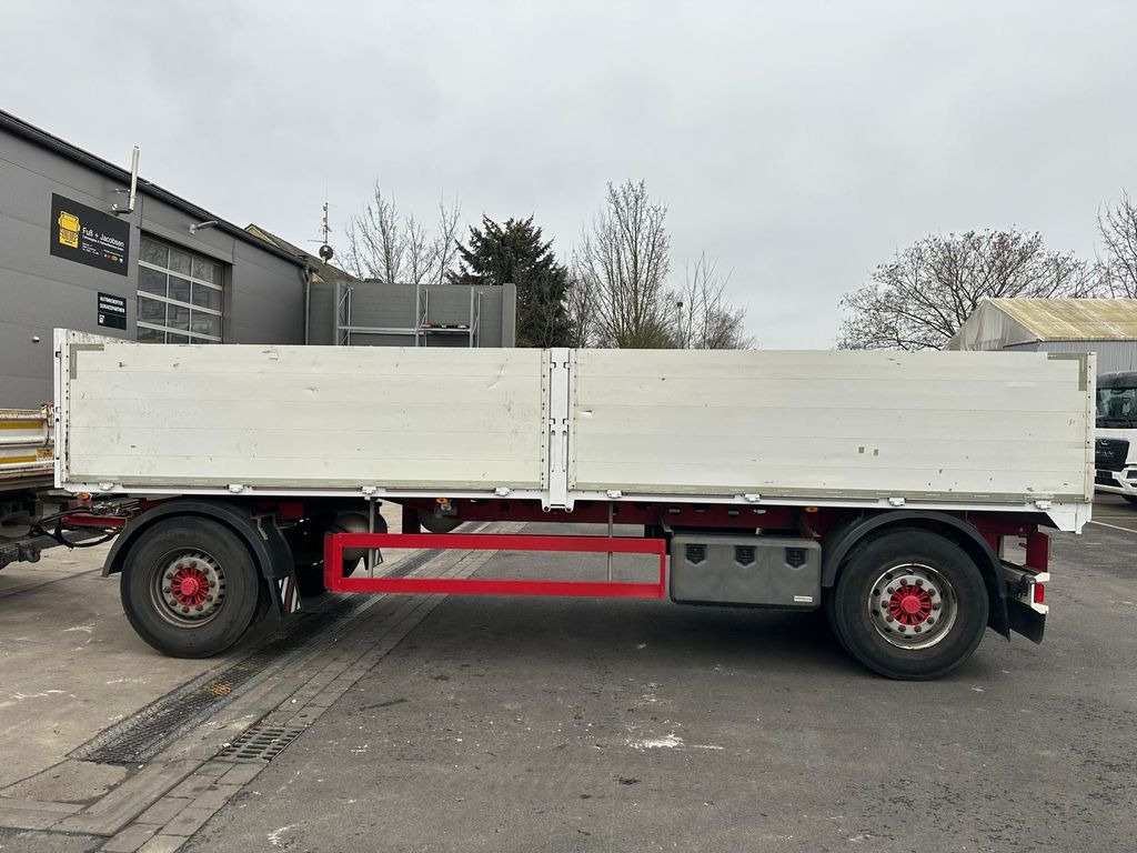 Schwarzmüller Baustoffanhg 7,1m*NL 14,6to*Luft*BPW*ZS*gt.Zstd. - نصف مقطورة مسطحة: صور 5 Schwarzmüller Baustoffanhg 7,1m*NL 14,6to*Luft*BPW*ZS*gt.Zstd. - نصف مقطورة مسطحة: صور 5