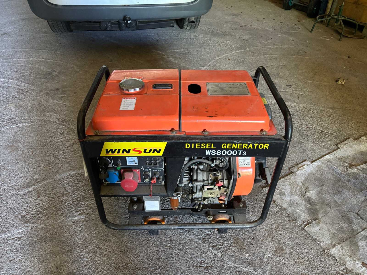 Diesel generator Winsun WS8000T3 - مجموعة المولدات: صور 1 Diesel generator Winsun WS8000T3 - مجموعة المولدات: صور 1