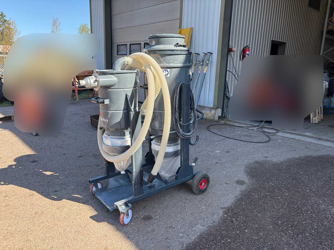 Industrial vacuum cleaner Delfin DM3 - مكنسة كهربائية صناعية: صور 2 Industrial vacuum cleaner Delfin DM3 - مكنسة كهربائية صناعية: صور 2