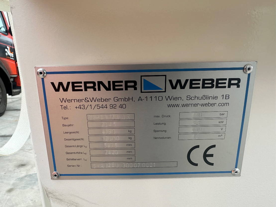 Werner & Weber Natvuil 12 m3 - شاحنة قمامة - جسم السيارة: صور 5 Werner & Weber Natvuil 12 m3 - شاحنة قمامة - جسم السيارة: صور 5
