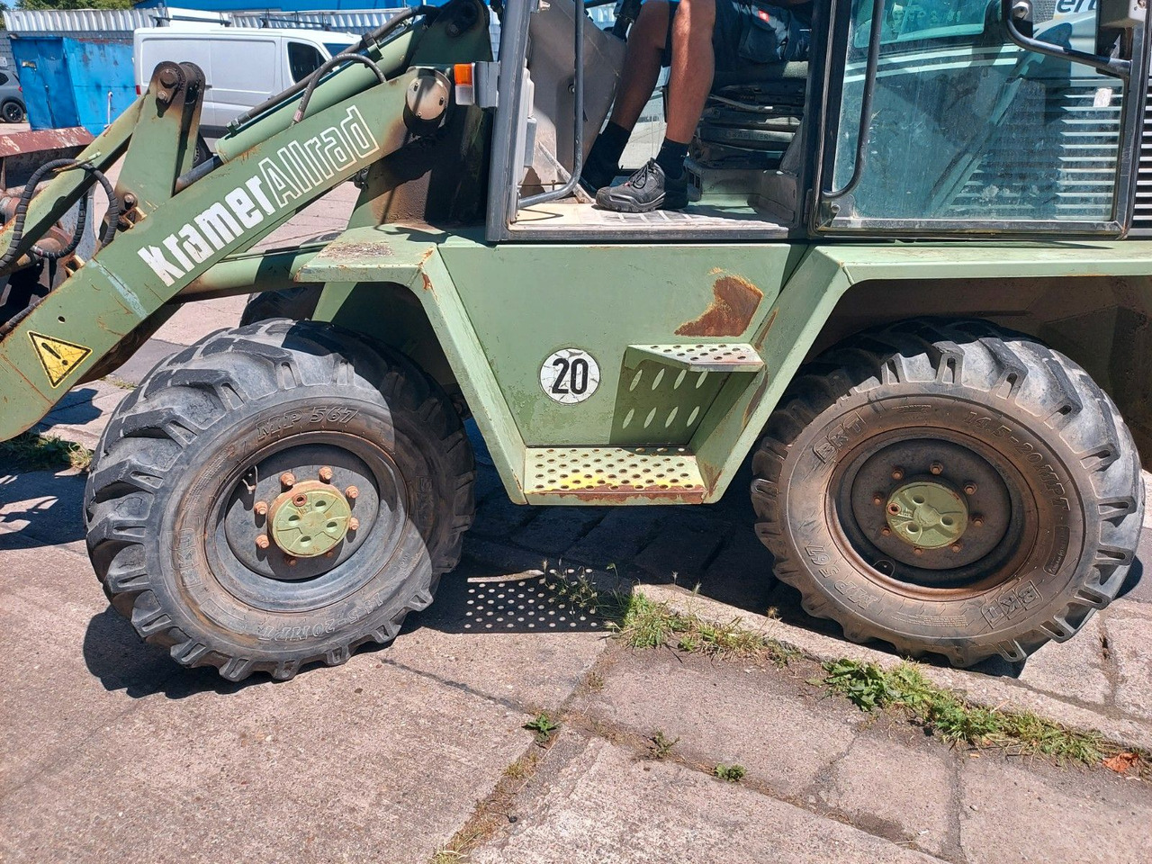 Kramer KRAMER Allrad 520 GABEL + SCHAUFEL - اللودر بعجل: صور 3 Kramer KRAMER Allrad 520 GABEL + SCHAUFEL - اللودر بعجل: صور 3