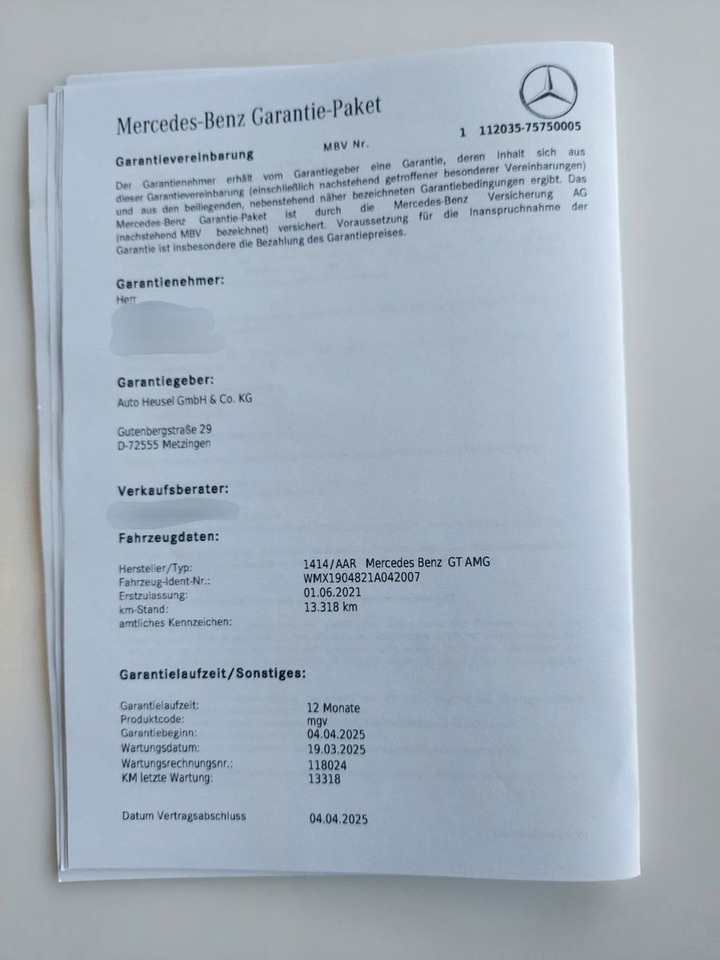 Mercedes-Benz AMG GT Roadster Nappa Burmester - كابريوليه: صور 4 Mercedes-Benz AMG GT Roadster Nappa Burmester - كابريوليه: صور 4