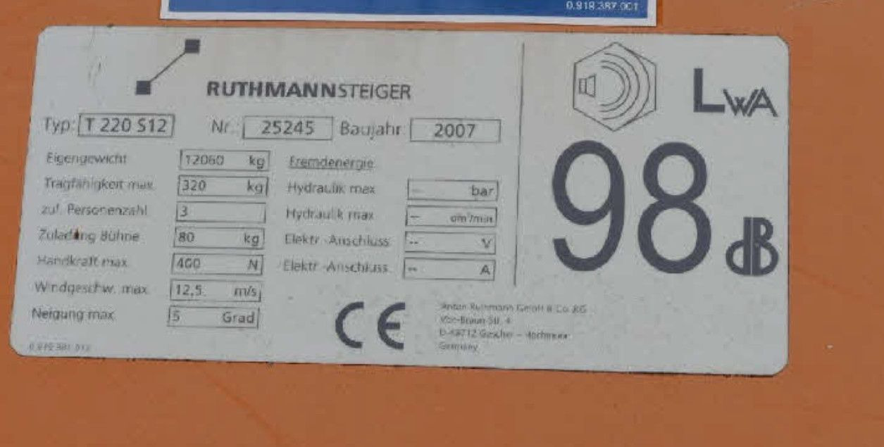 Mercedes-Benz ATEGO 4X4 1324 Hub Steiger Ruthmann T220 - مصاعد الازدهار محمولة على شاحنة: صور 3 Mercedes-Benz ATEGO 4X4 1324 Hub Steiger Ruthmann T220 - مصاعد الازدهار محمولة على شاحنة: صور 3