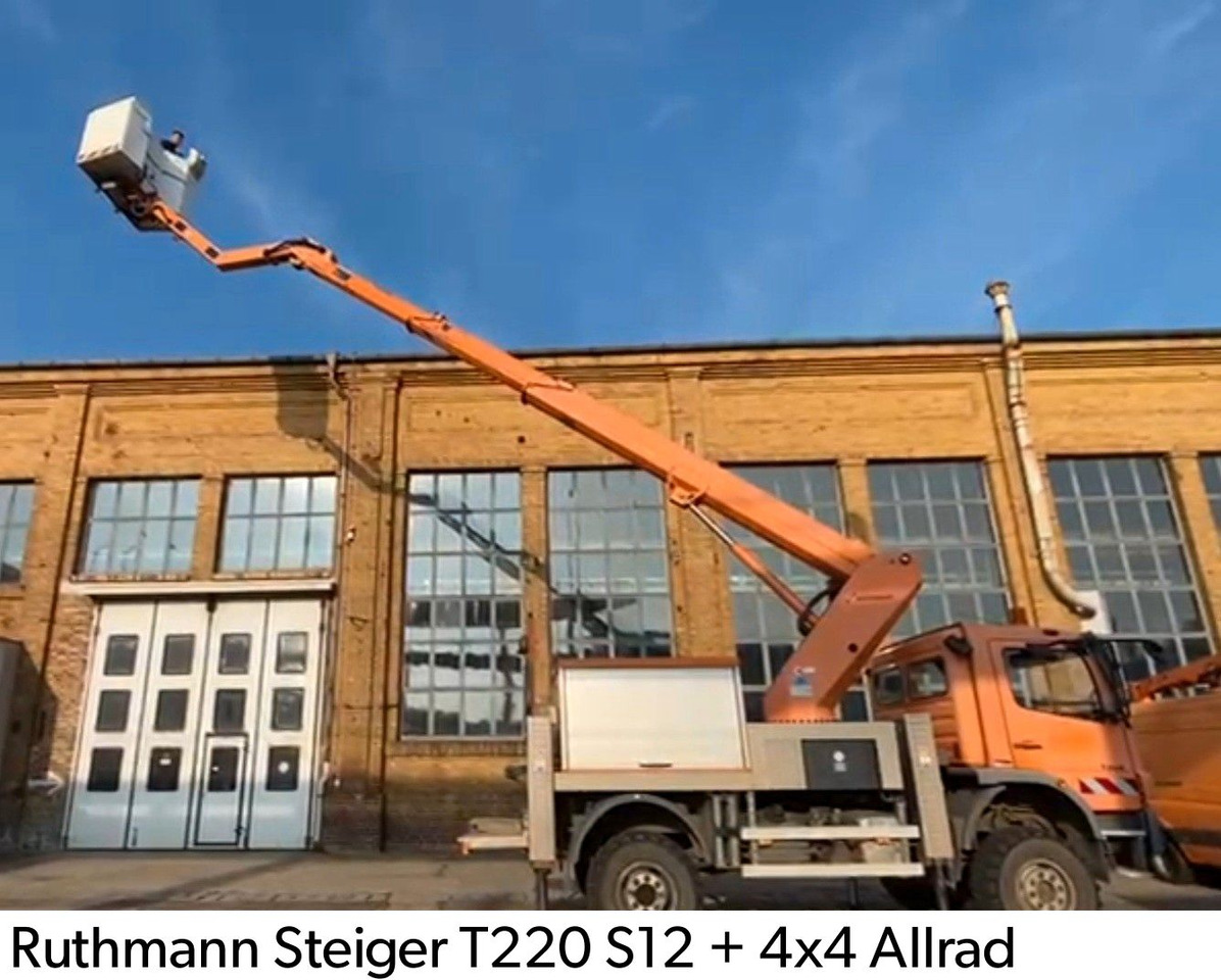 Mercedes-Benz ATEGO 4X4 1324 Hub Steiger Ruthmann T220 - مصاعد الازدهار محمولة على شاحنة: صور 1 Mercedes-Benz ATEGO 4X4 1324 Hub Steiger Ruthmann T220 - مصاعد الازدهار محمولة على شاحنة: صور 1