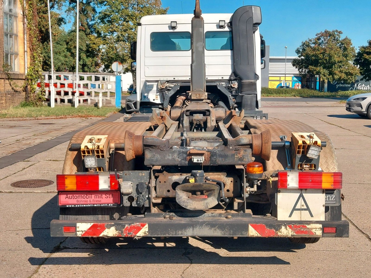 Mercedes-Benz Actros 6-Zyl. 2546 ABROLLKIPPER MEILER - شاحنة ذات الخطاف: صور 3 Mercedes-Benz Actros 6-Zyl. 2546 ABROLLKIPPER MEILER - شاحنة ذات الخطاف: صور 3