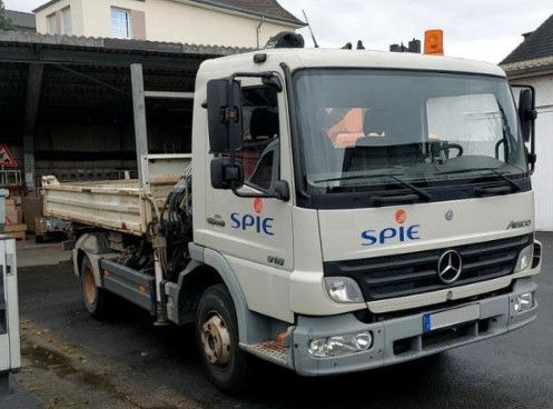 Mercedes-Benz Atego 2 4-Zyl. 4x2 918 4x2 MEILER HIAB066 FERNB - قلابات, شاحنة كرين: صور 2 Mercedes-Benz Atego 2 4-Zyl. 4x2 918 4x2 MEILER HIAB066 FERNB - قلابات, شاحنة كرين: صور 2