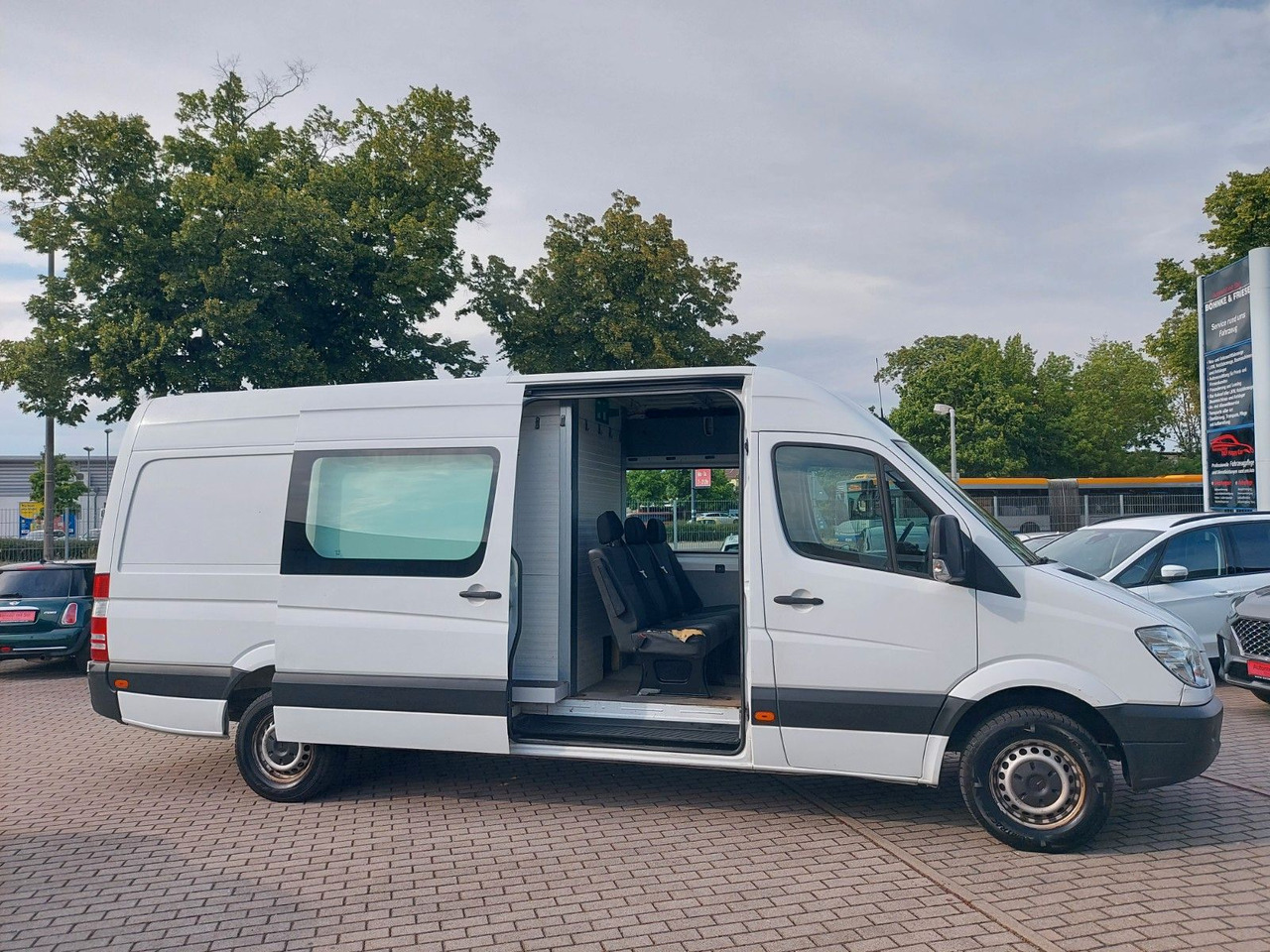 Mercedes-Benz Sprinter II Kasten 316 CDI MIXTO 6 SITZER MAXI - ميكروباص: صور 1 Mercedes-Benz Sprinter II Kasten 316 CDI MIXTO 6 SITZER MAXI - ميكروباص: صور 1