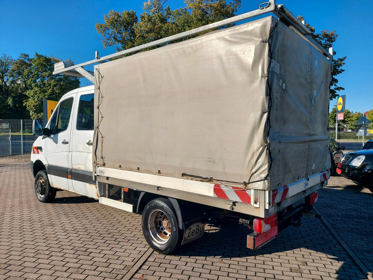 Mercedes-Benz Sprinter II Pritsche DoKa 516 4X4 Plane 6 Sitze - الشاحنات الصغيرة ستائر, الشاحنات الصغيرة كابينة مزدوجة: صور 4 Mercedes-Benz Sprinter II Pritsche DoKa 516 4X4 Plane 6 Sitze - الشاحنات الصغيرة ستائر, الشاحنات الصغيرة كابينة مزدوجة: صور 4