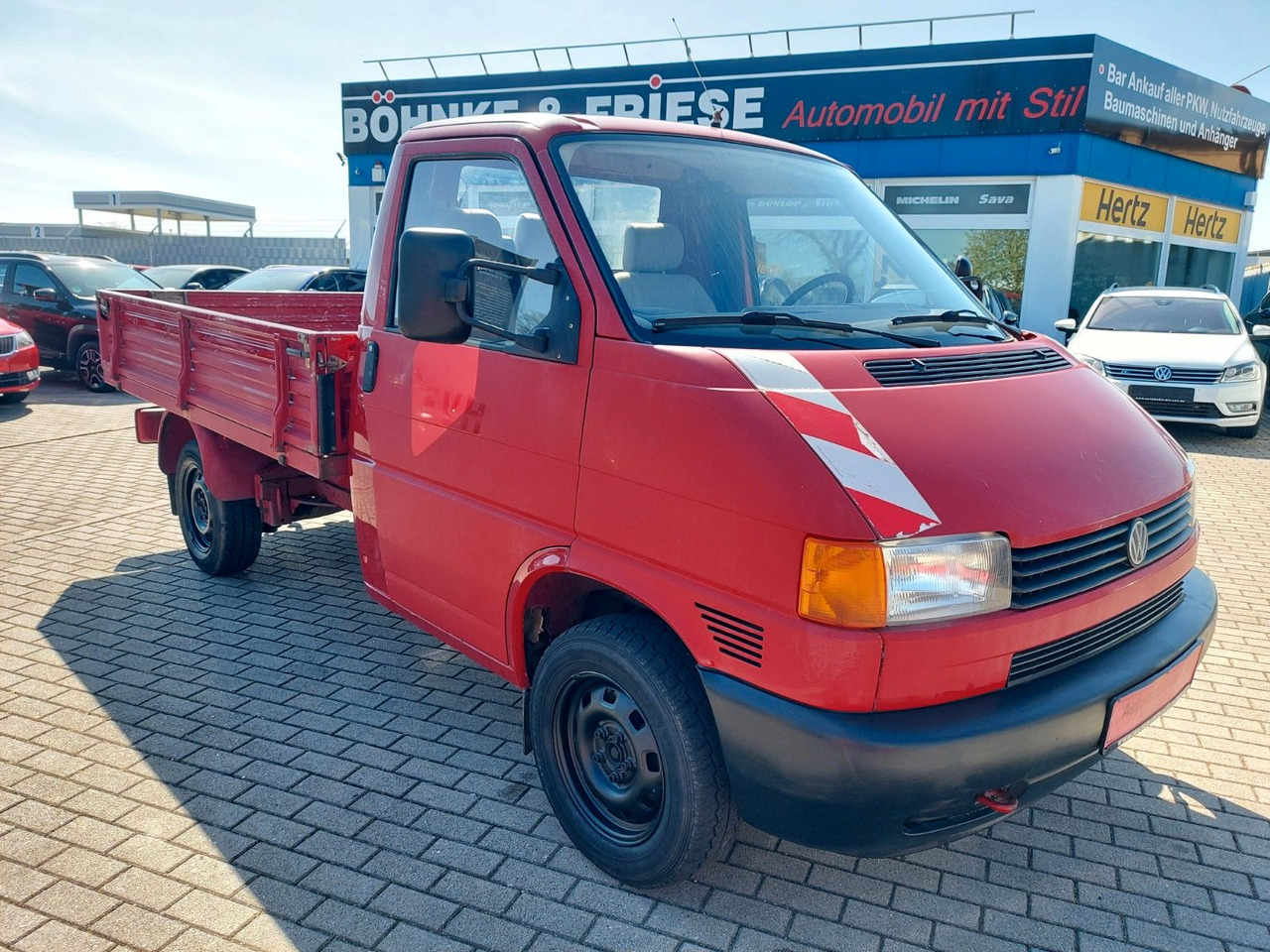 Volkswagen T4 PRITSCHE 2,4 DIESEL 57 KW - الشاحنات الصغيرة المسطحة: صور 1 Volkswagen T4 PRITSCHE 2,4 DIESEL 57 KW - الشاحنات الصغيرة المسطحة: صور 1