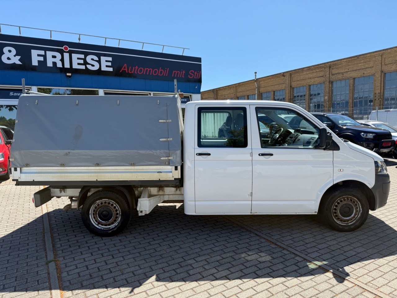 Volkswagen T5 Transporter Pritsche DoKA 4Motion 4x4 Klima - الشاحنات الصغيرة ستائر, الشاحنات الصغيرة كابينة مزدوجة: صور 2 Volkswagen T5 Transporter Pritsche DoKA 4Motion 4x4 Klima - الشاحنات الصغيرة ستائر, الشاحنات الصغيرة كابينة مزدوجة: صور 2