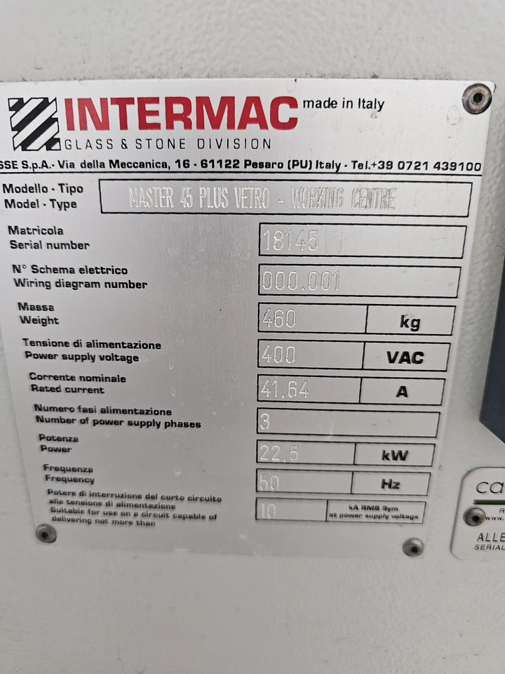 1 Stk. CNC Bearbeitungszentrum (Intermac) - آلة تشغيل: صور 5 1 Stk. CNC Bearbeitungszentrum (Intermac) - آلة تشغيل: صور 5