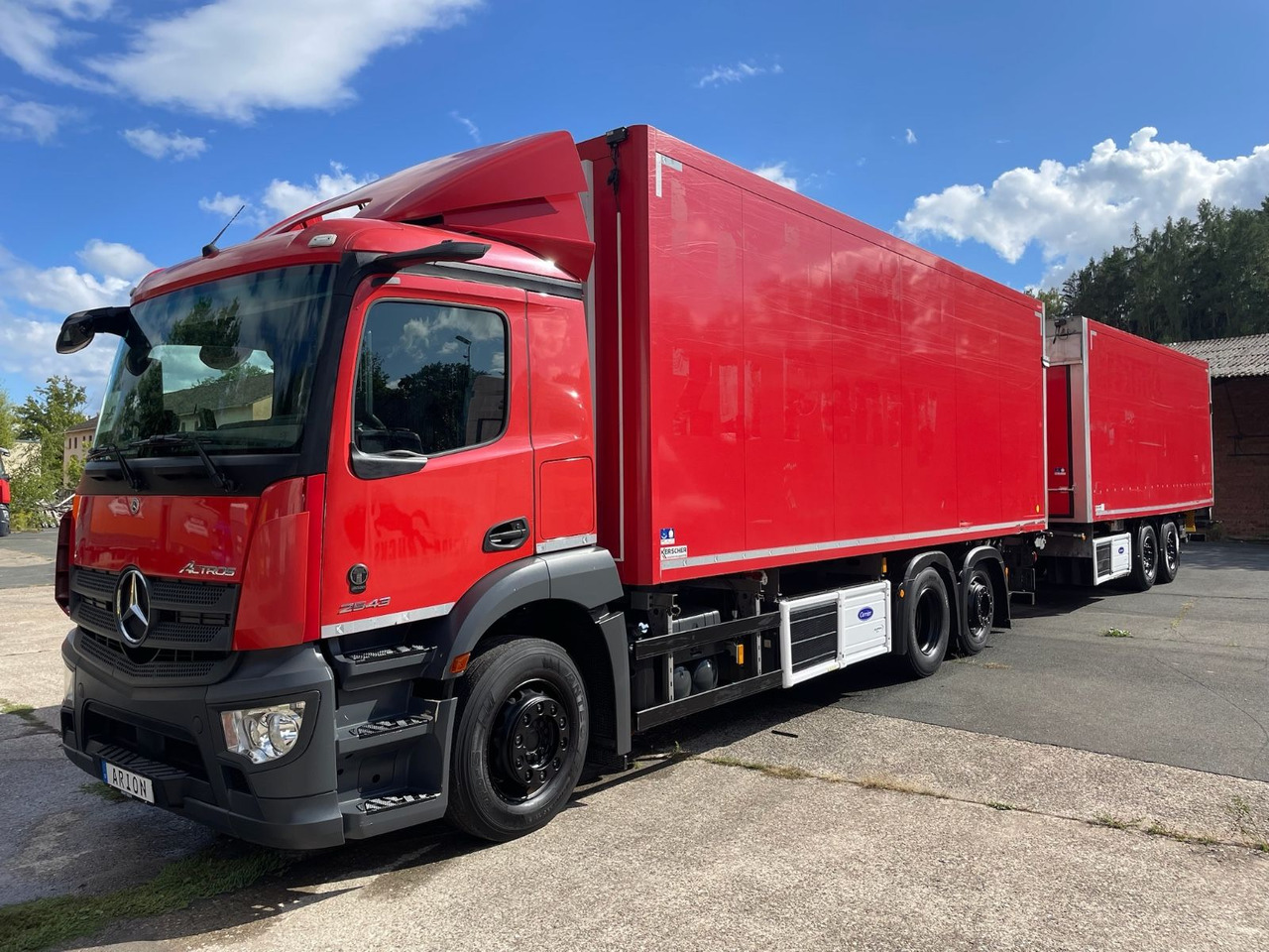 Mercedes-Benz Actros 2543 6x2 Kühlkoffer/CARRIER/KERSCHER/EU6d - مبردة شاحنة: صور 3 Mercedes-Benz Actros 2543 6x2 Kühlkoffer/CARRIER/KERSCHER/EU6d - مبردة شاحنة: صور 3
