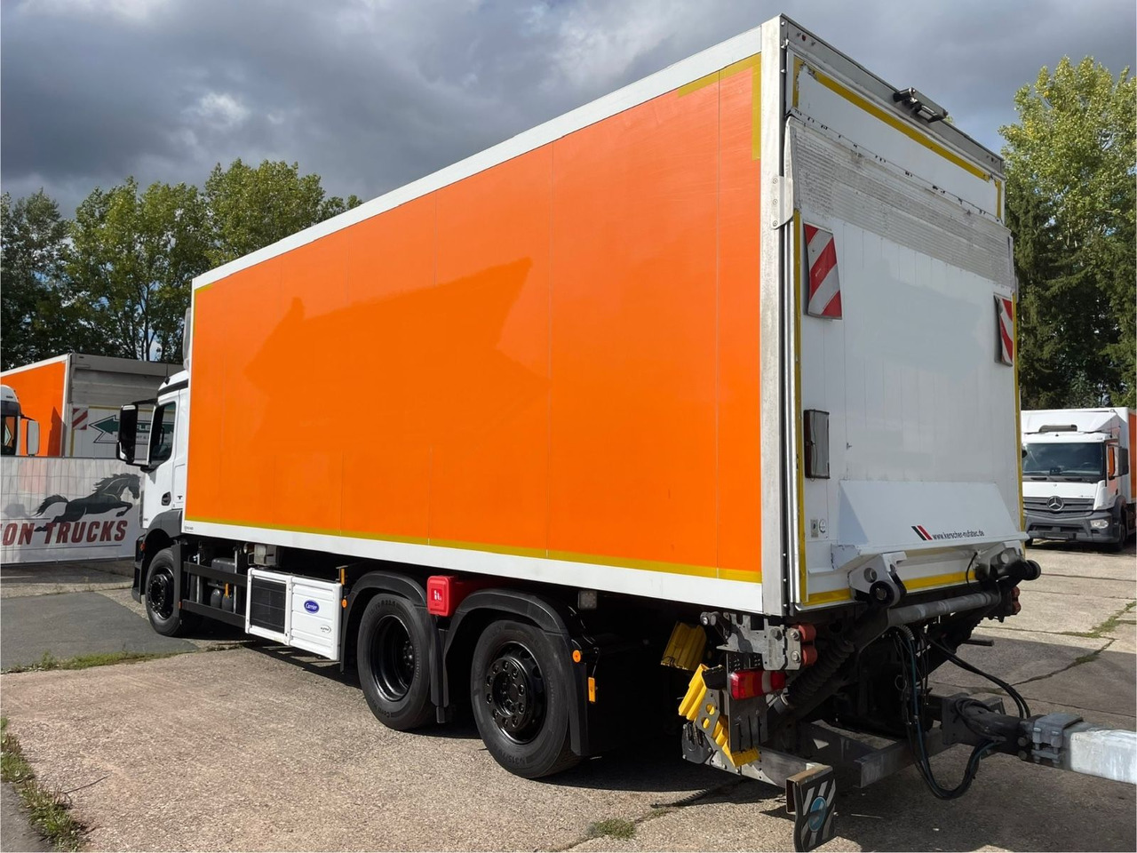 Mercedes-Benz Antos 2543 6x2 Kühlkoffer/CARRIER/NLA/LBW/AC/EU6 - مبردة شاحنة: صور 4 Mercedes-Benz Antos 2543 6x2 Kühlkoffer/CARRIER/NLA/LBW/AC/EU6 - مبردة شاحنة: صور 4