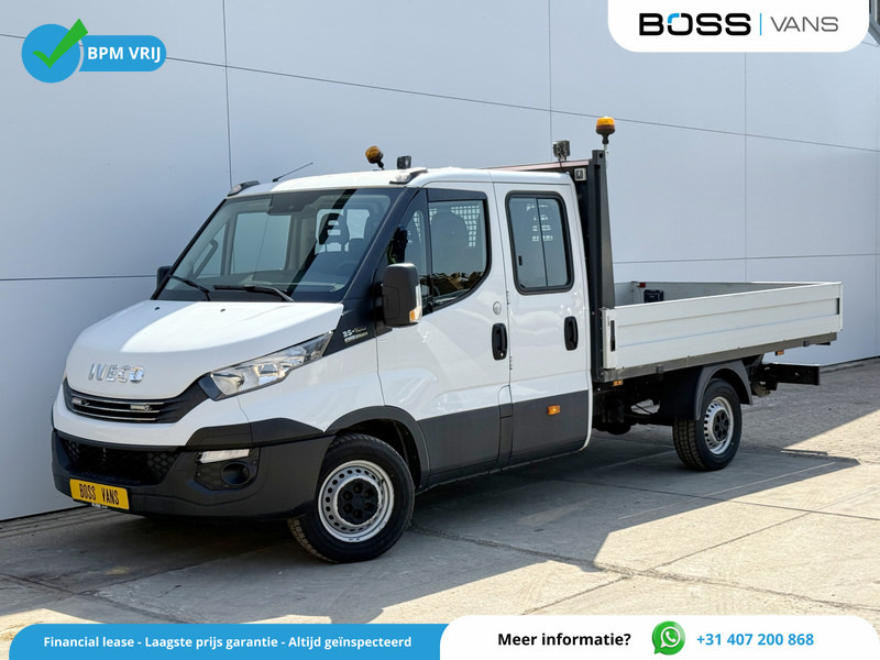 Iveco Daily 35S16 2.3 Automaat Dubbele Cabine Trekhaak 3.5t Climate Control 7 Zitplaatsen Standkachel DC - الشاحنات الصغيرة المسطحة, الشاحنات الصغيرة كابينة مزدوجة: صور 1 Iveco Daily 35S16 2.3 Automaat Dubbele Cabine Trekhaak 3.5t Climate Control 7 Zitplaatsen Standkachel DC - الشاحنات الصغيرة المسطحة, الشاحنات الصغيرة كابينة مزدوجة: صور 1