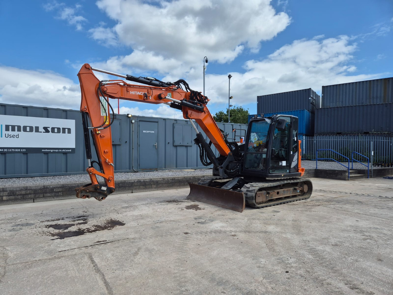Hitachi ZX85USBR-6 2PB - حفارة مصغرة: صور 1 Hitachi ZX85USBR-6 2PB - حفارة مصغرة: صور 1