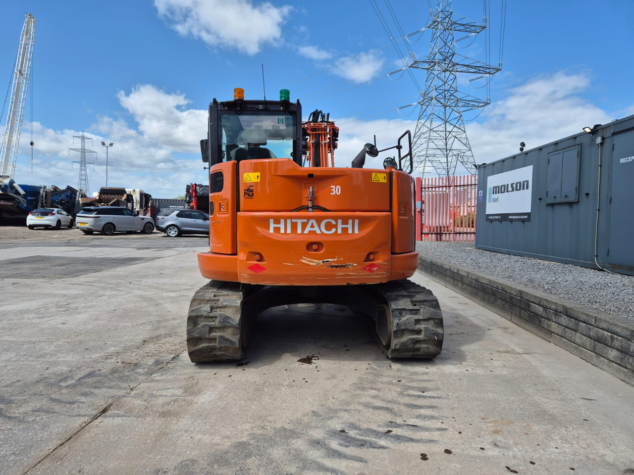 Hitachi ZX85USBR-6 2PB - حفارة مصغرة: صور 4 Hitachi ZX85USBR-6 2PB - حفارة مصغرة: صور 4
