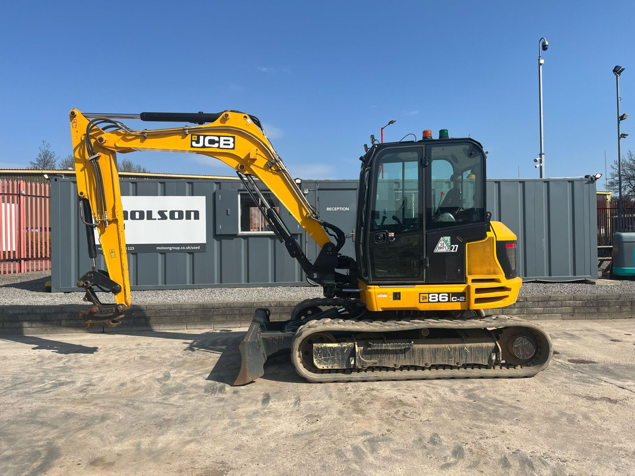 JCB 86C-2 - حفارة مصغرة: صور 2 JCB 86C-2 - حفارة مصغرة: صور 2