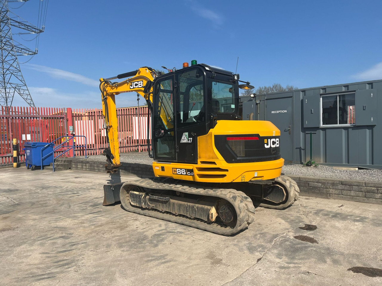 JCB 86C-2 - حفارة مصغرة: صور 3 JCB 86C-2 - حفارة مصغرة: صور 3