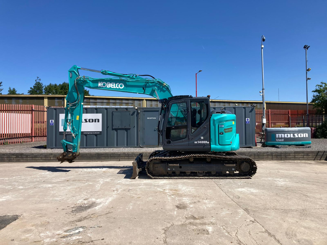 Kobelco SK140SRLC-7 - حفارات زحافة: صور 2 Kobelco SK140SRLC-7 - حفارات زحافة: صور 2