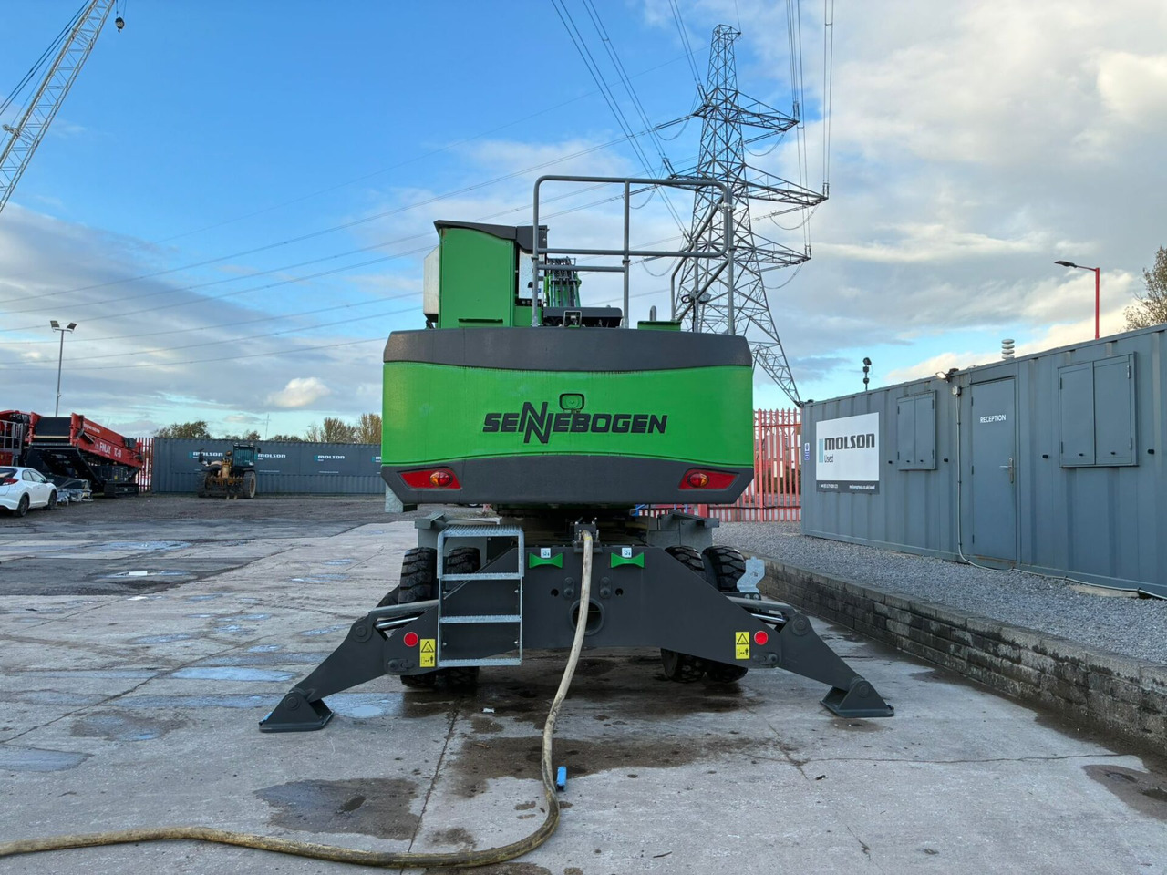 Sennebogen 818E Electric - حفارة النقل والشحن: صور 4 Sennebogen 818E Electric - حفارة النقل والشحن: صور 4