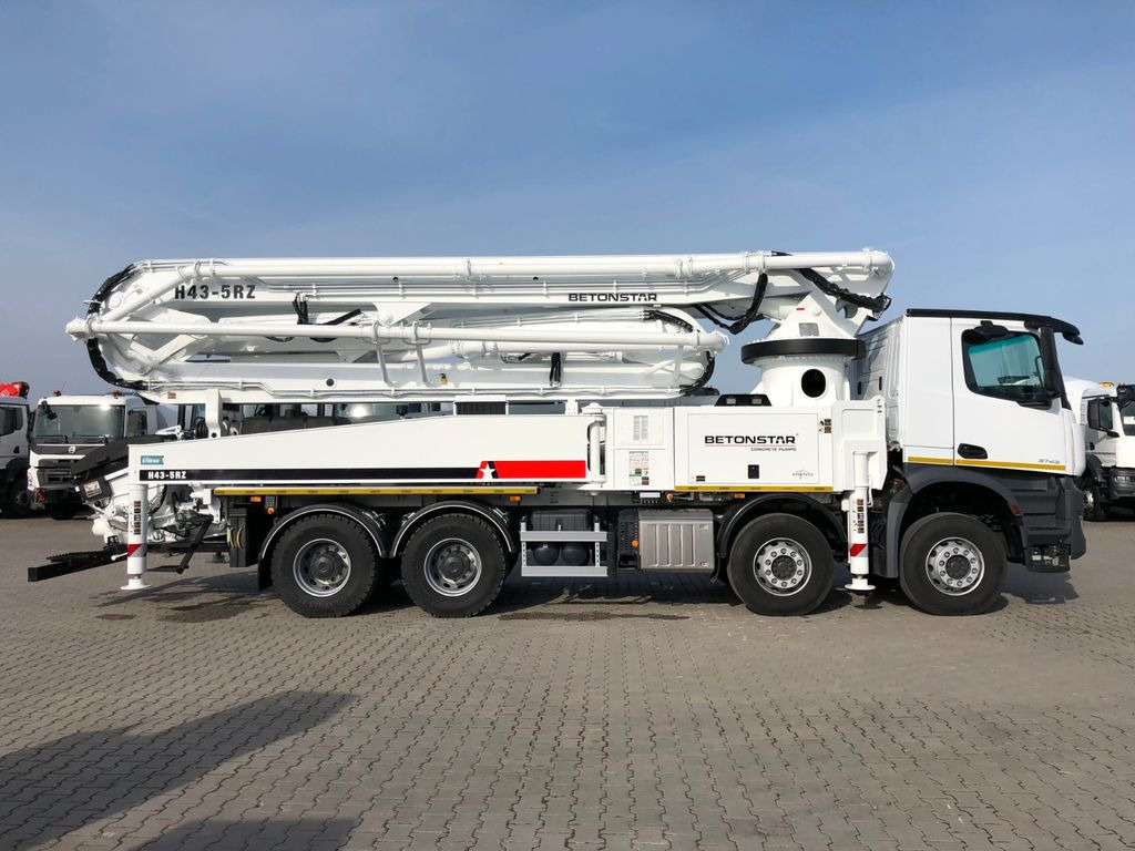 Mercedes-Benz AROCS 3743 BETONSTAR H43.16-5RZ - مضخة خرسانة: صور 3 Mercedes-Benz AROCS 3743 BETONSTAR H43.16-5RZ - مضخة خرسانة: صور 3