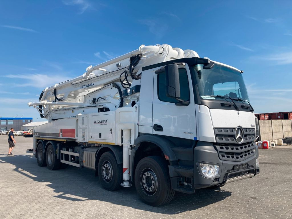 Mercedes-Benz AROCS 4451 6350 mm BETONSTAR H51.20 Verfügbar - مضخة خرسانة: صور 1 Mercedes-Benz AROCS 4451 6350 mm BETONSTAR H51.20 Verfügbar - مضخة خرسانة: صور 1