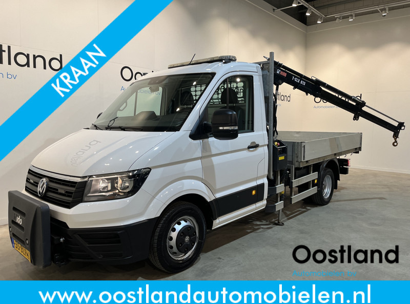 Volkswagen Crafter Crafter 50 TDI 180 PK Open Laadbak / Hiab Kraan / Euro 6 / Airco / Trekhaak 3500 KG / Cruise Control / CarPlay / 51.000 KM !! C-Rijbewijs !! - الشاحنات الصغيرة المسطحة, شاحنة كرين: صور 1 Volkswagen Crafter Crafter 50 TDI 180 PK Open Laadbak / Hiab Kraan / Euro 6 / Airco / Trekhaak 3500 KG / Cruise Control / CarPlay / 51.000 KM !! C-Rijbewijs !! - الشاحنات الصغيرة المسطحة, شاحنة كرين: صور 1