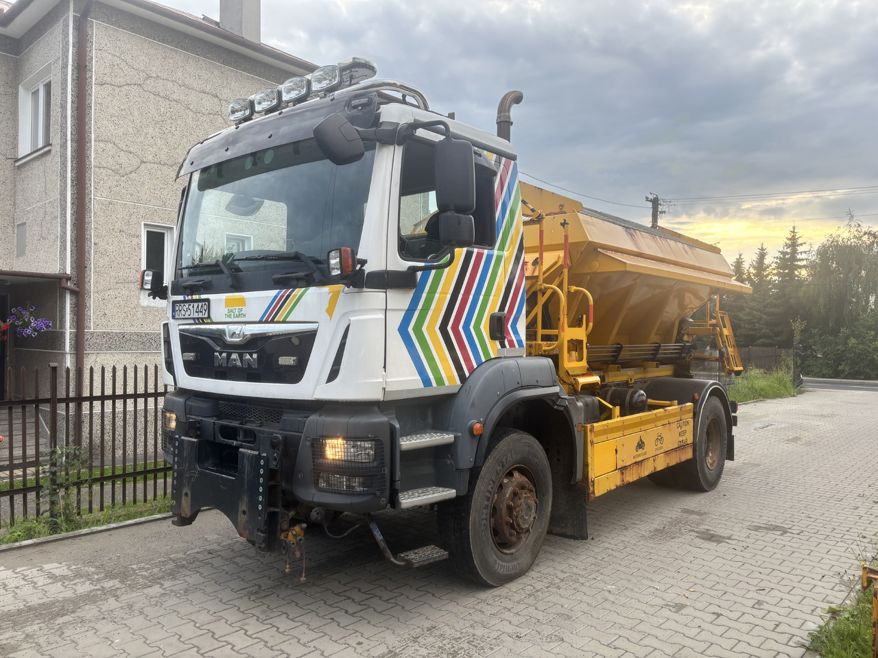 MAN TGM 18.290 4X4 BB GRITTER/SPREADER/PLOUGH - جرافة ثلج: صور 2 MAN TGM 18.290 4X4 BB GRITTER/SPREADER/PLOUGH - جرافة ثلج: صور 2