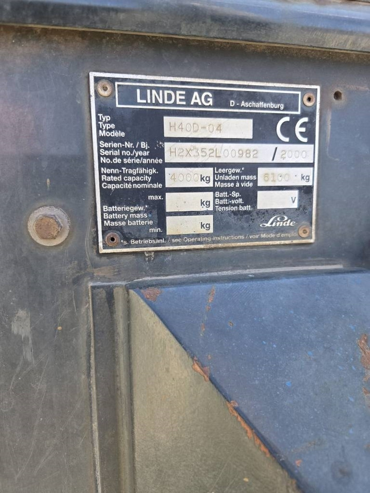 Linde H 40 D-04  إيجار Linde H 40 D-04: صور 15