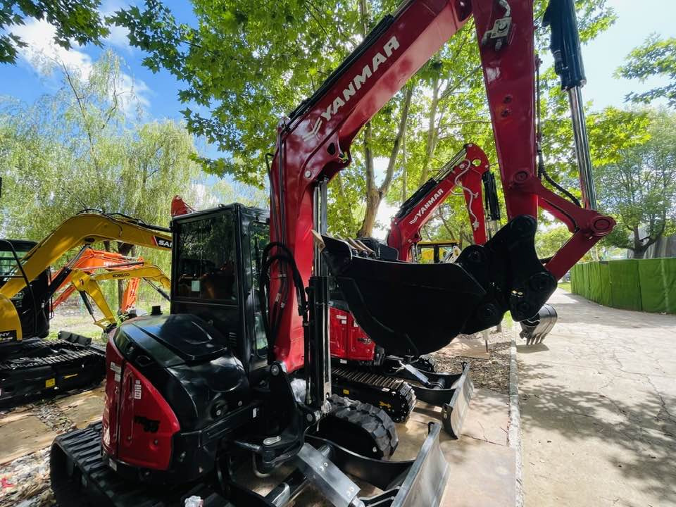 Yanmar ViO55 - حفارة مصغرة: صور 1 Yanmar ViO55 - حفارة مصغرة: صور 1