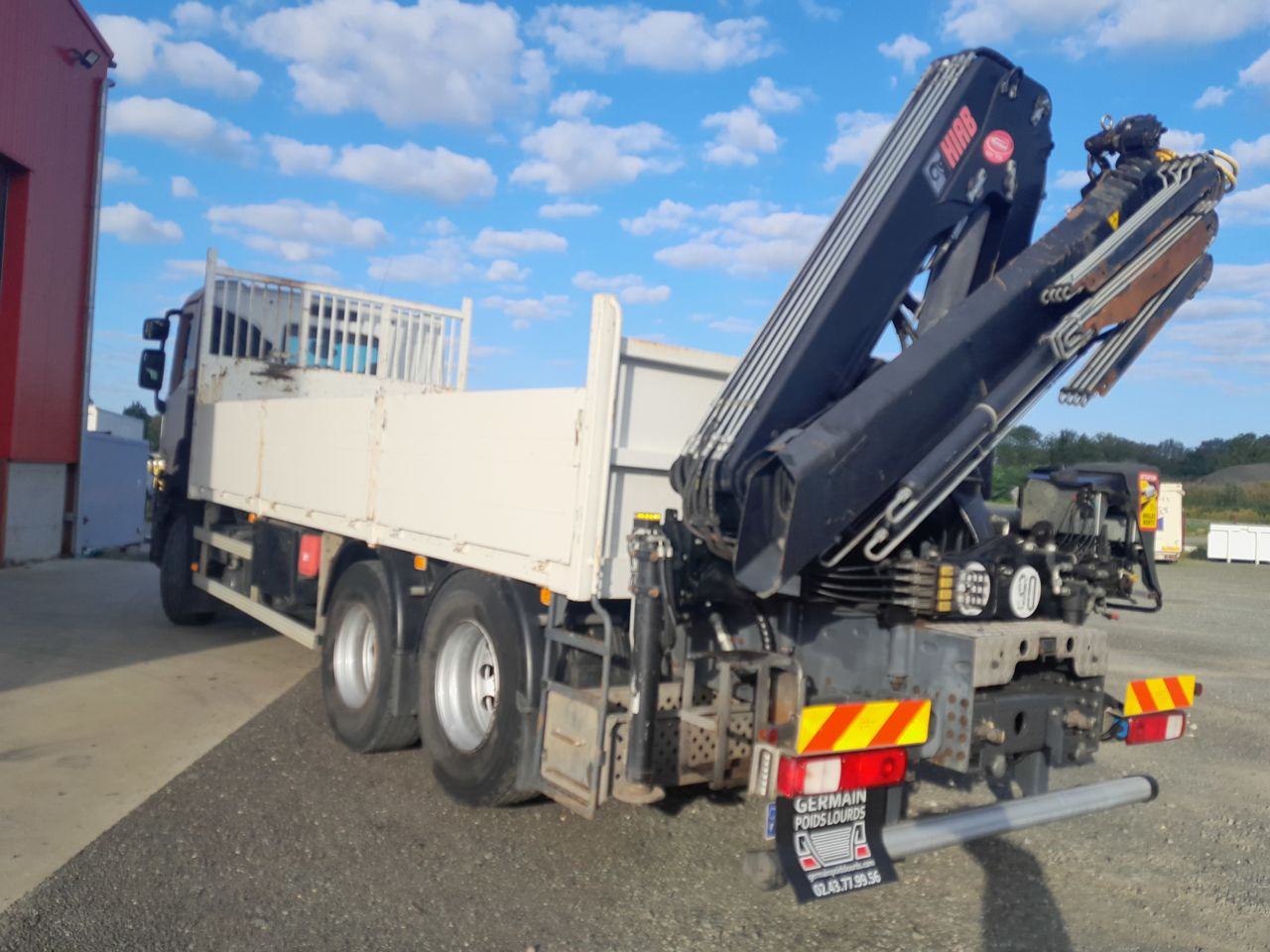 Renault C380 6x2 DTI11 6x2 Standard platform Truck - شاحنات مسطحة, شاحنة كرين: صور 4 Renault C380 6x2 DTI11 6x2 Standard platform Truck - شاحنات مسطحة, شاحنة كرين: صور 4