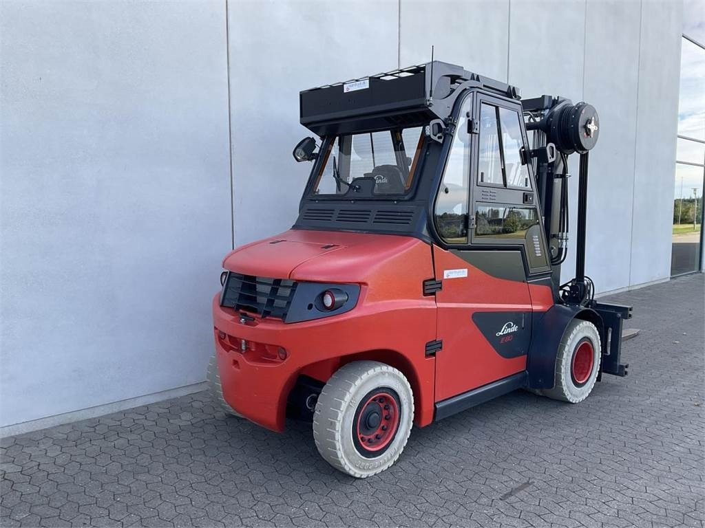 Linde E80-01/900 - رافعة شوكية كهربائية: صور 2 Linde E80-01/900 - رافعة شوكية كهربائية: صور 2