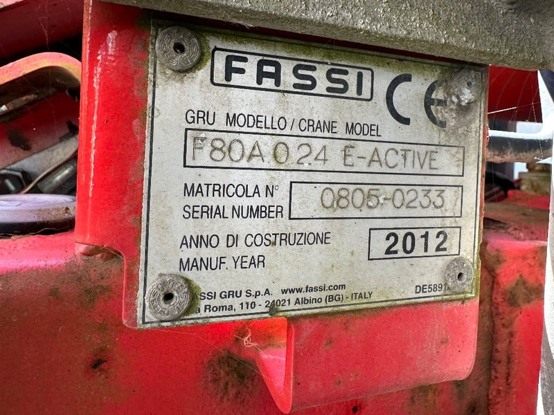 Iveco Eurocargo 120 EL 210hp / Fassi 80A Year 2012 + Tip - شاحنة كرين: صور 4 Iveco Eurocargo 120 EL 210hp / Fassi 80A Year 2012 + Tip - شاحنة كرين: صور 4