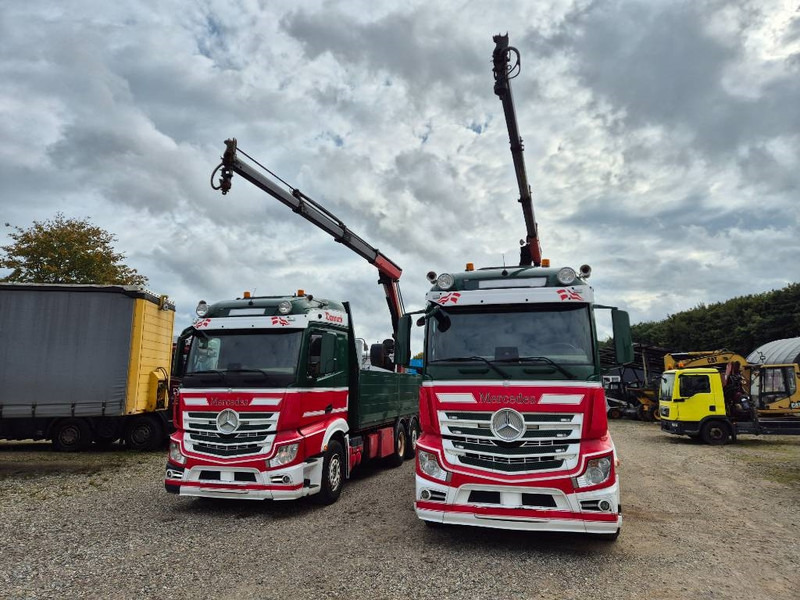Mercedes-Benz Actros 2551/6x2 // Palfinger 16002 B // 2 x trucks - شاحنة كرين: صور 3 Mercedes-Benz Actros 2551/6x2 // Palfinger 16002 B // 2 x trucks - شاحنة كرين: صور 3