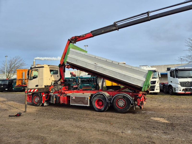 Mercedes-Benz Antos 2545 6x2 //Palfinger 19.001 SLD5 // 3way-tip - شاحنة كرين: صور 3 Mercedes-Benz Antos 2545 6x2 //Palfinger 19.001 SLD5 // 3way-tip - شاحنة كرين: صور 3