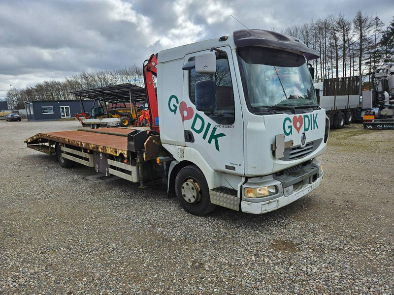 Renault Midlum 220 Machine/auto Transport and crane(2 stk) - شاحنة نقل سيارات شاحنة, شاحنة كرين: صور 5 Renault Midlum 220 Machine/auto Transport and crane(2 stk) - شاحنة نقل سيارات شاحنة, شاحنة كرين: صور 5