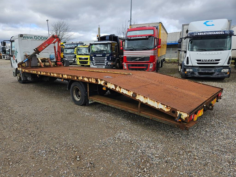 شاحنة نقل سيارات شاحنة, شاحنة كرين Renault Midlum 220 Machine/auto Transport and crane(2 stk): صور 12