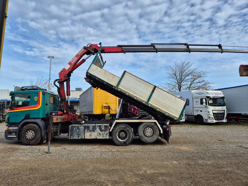 Scania P450 6x2/4 // HMF 2223 K4 // 3-way tip - شاحنة كرين: صور 5 Scania P450 6x2/4 // HMF 2223 K4 // 3-way tip - شاحنة كرين: صور 5