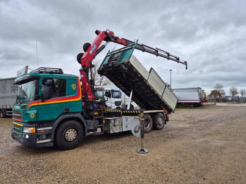 Scania P450 6x2/4 // HMF 2620 K5 // 3-way tip - شاحنة كرين: صور 1 Scania P450 6x2/4 // HMF 2620 K5 // 3-way tip - شاحنة كرين: صور 1