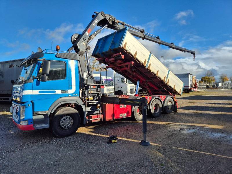Volvo FM 500 8x4/4 // HIAB 244 EP-5 HIPRO // 3 way tip - شاحنة كرين: صور 1 Volvo FM 500 8x4/4 // HIAB 244 EP-5 HIPRO // 3 way tip - شاحنة كرين: صور 1