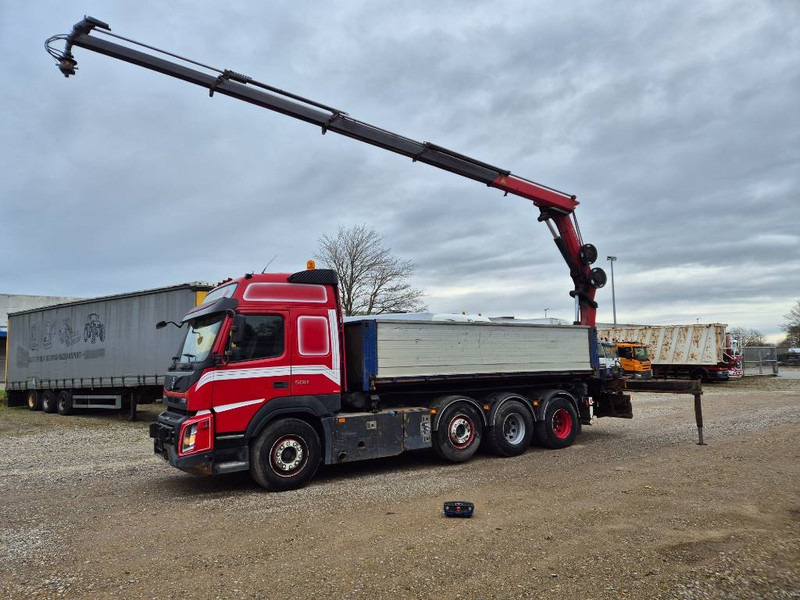 Volvo FMX 500 8x4/4 // HMF 2120 K4 // 3 side tipper - شاحنة كرين: صور 2 Volvo FMX 500 8x4/4 // HMF 2120 K4 // 3 side tipper - شاحنة كرين: صور 2