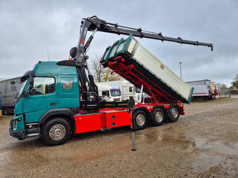 Volvo FMX 500 8x4 // HIAB X-HIPRO 262 EP-5 // 3-Tipper - شاحنة كرين: صور 2 Volvo FMX 500 8x4 // HIAB X-HIPRO 262 EP-5 // 3-Tipper - شاحنة كرين: صور 2