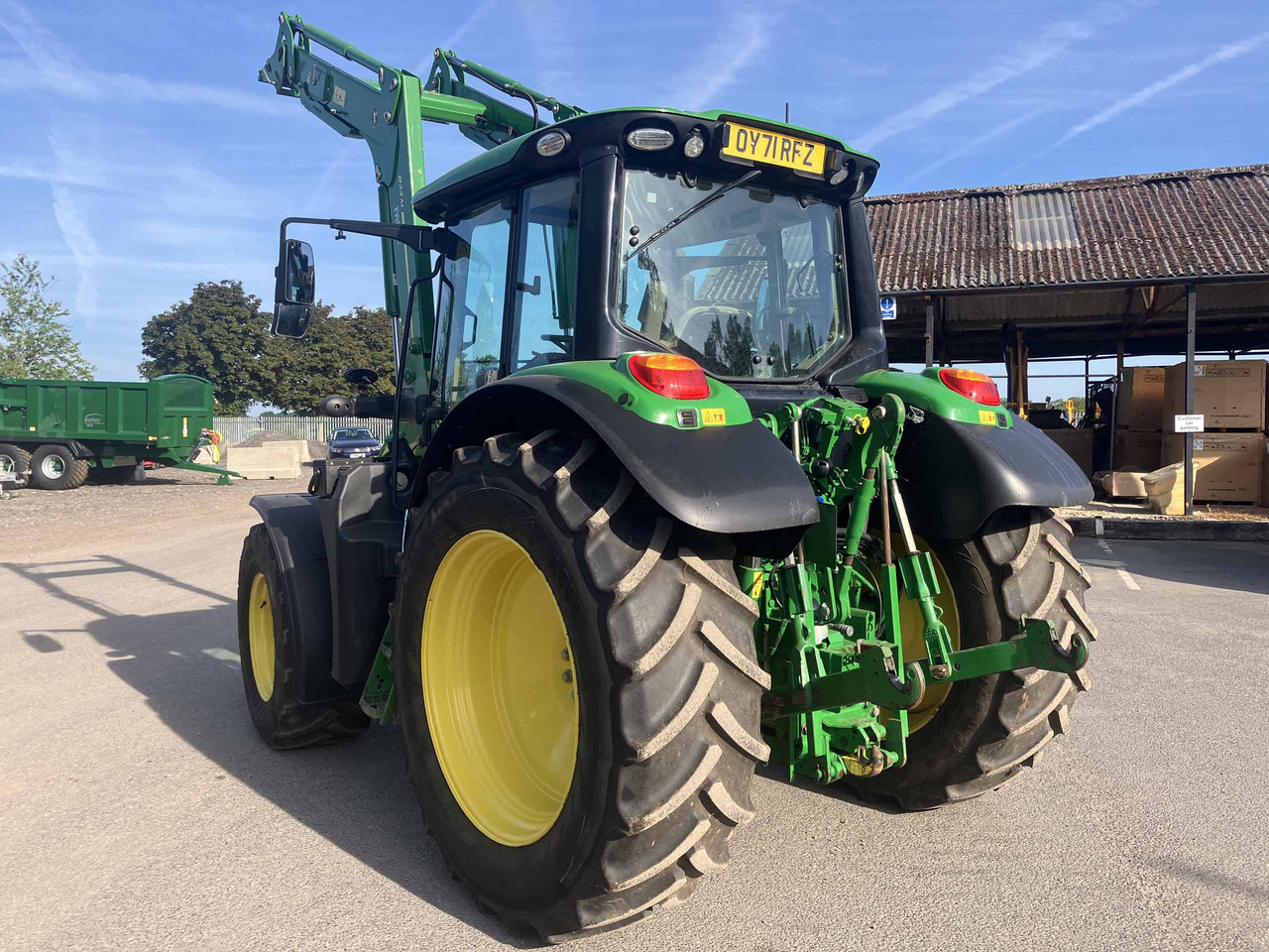 John Deere 6120M - جرار: صور 3 John Deere 6120M - جرار: صور 3