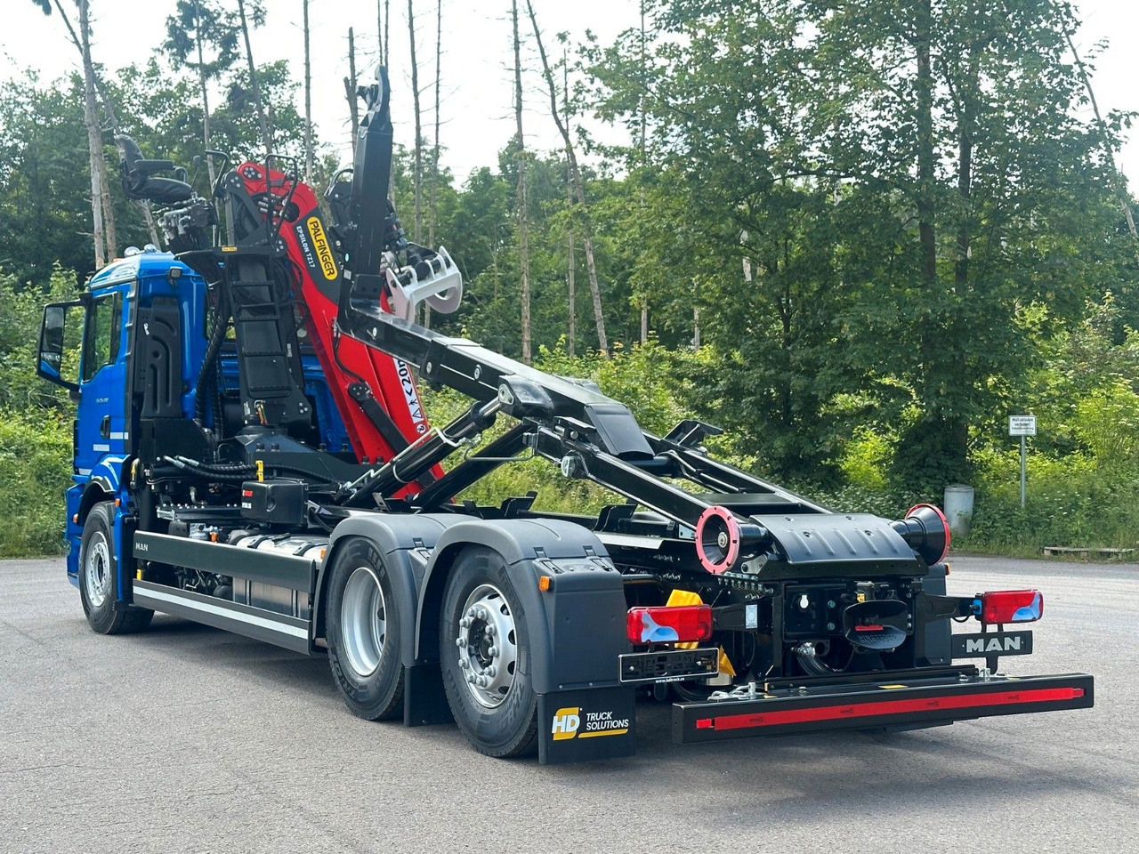 MAN TGS 26.480 6x2 Abrollkipper + Kran EPSILON - شاحنة ذات الخطاف, شاحنة كرين: صور 5 MAN TGS 26.480 6x2 Abrollkipper + Kran EPSILON - شاحنة ذات الخطاف, شاحنة كرين: صور 5