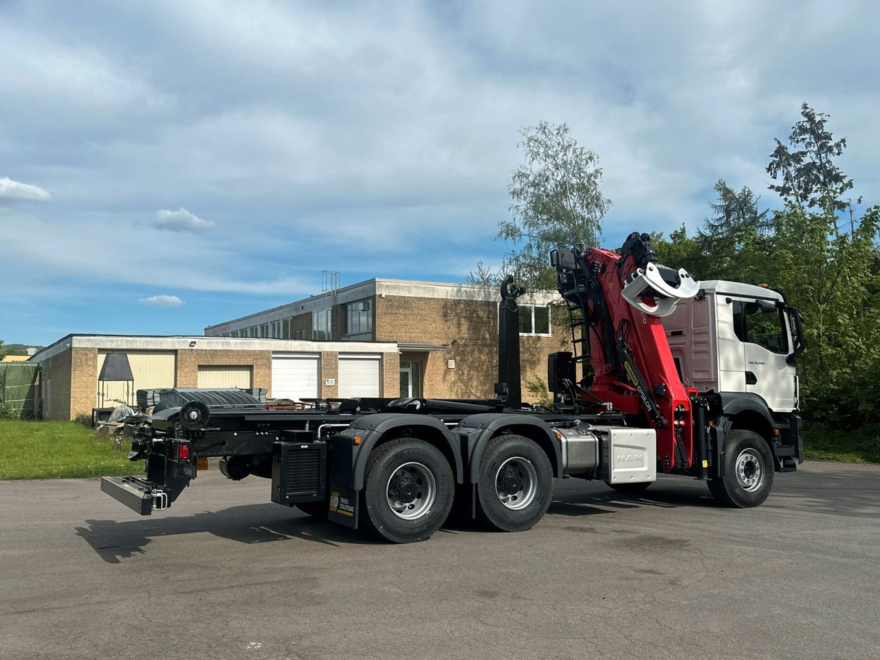شاحنة ذات الخطاف, شاحنة كرين MAN TGS 33.440 6x4 Epsilon 170Z MultiLift 20s56: صور 8