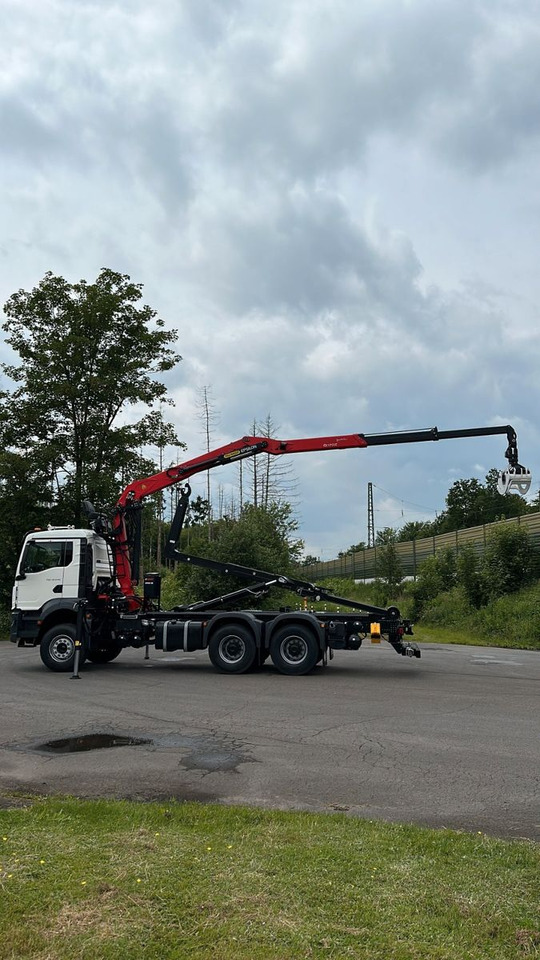شاحنة ذات الخطاف, شاحنة كرين MAN TGS 33.440 6x4 Epsilon 170Z MultiLift 20s56: صور 21