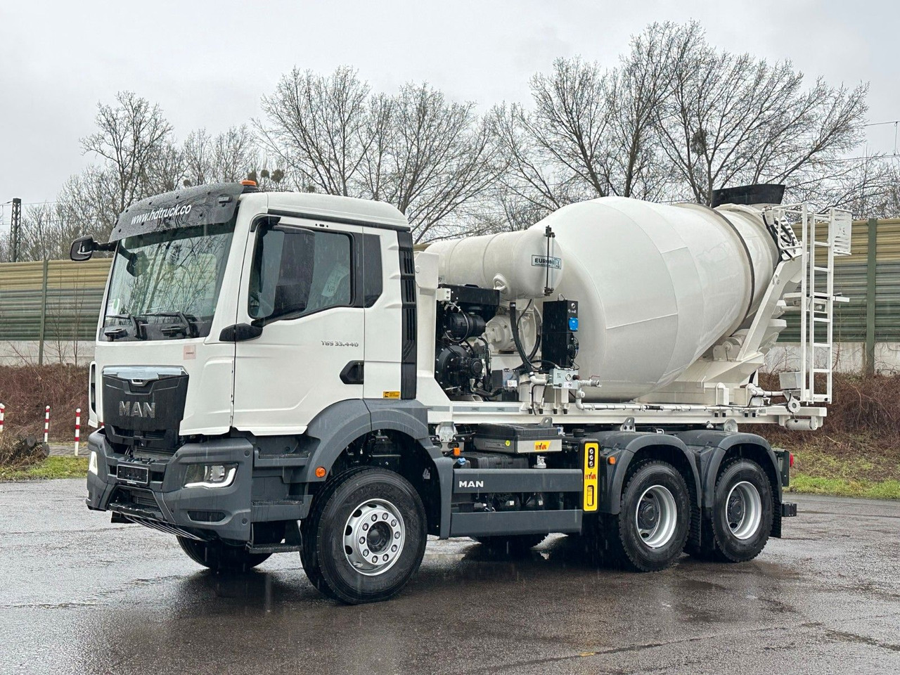 MAN TGS 33.440 6x4 Euro6e Abroller + Fahrmischer - شاحنة ذات الخطاف, شاحنة كرين: صور 3 MAN TGS 33.440 6x4 Euro6e Abroller + Fahrmischer - شاحنة ذات الخطاف, شاحنة كرين: صور 3