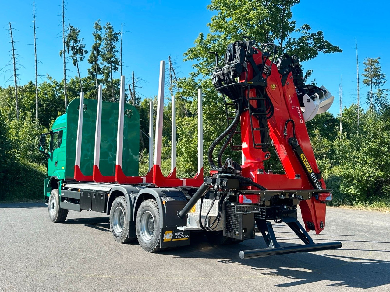 MAN TGS 33.510 6X4 BB Euro6e EPSILON 150Z - شاحنة قطع الأشجار, شاحنة كرين: صور 4 MAN TGS 33.510 6X4 BB Euro6e EPSILON 150Z - شاحنة قطع الأشجار, شاحنة كرين: صور 4