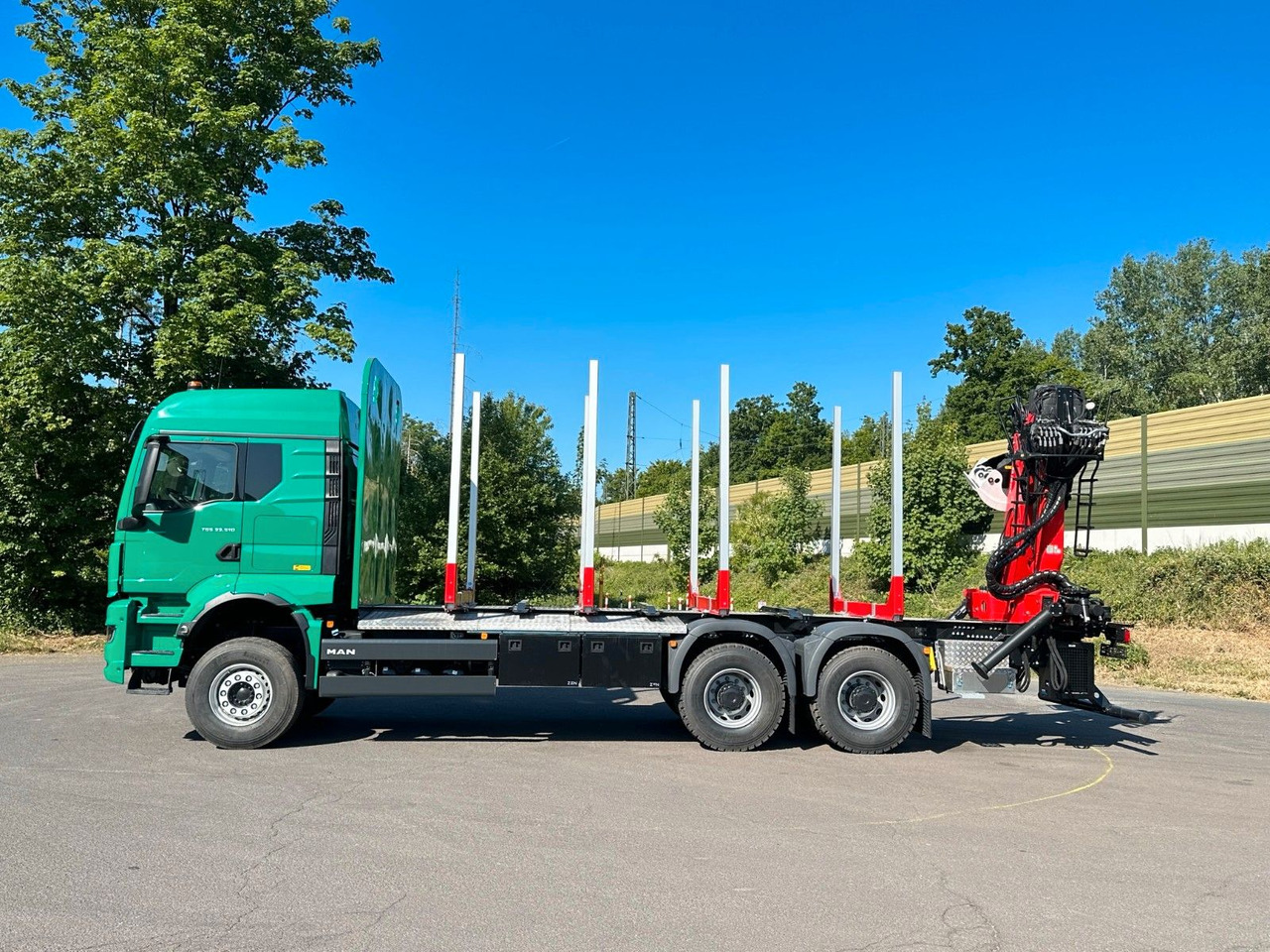 MAN TGS 33.510 6X4 BB Euro6e EPSILON 150Z - شاحنة قطع الأشجار, شاحنة كرين: صور 3 MAN TGS 33.510 6X4 BB Euro6e EPSILON 150Z - شاحنة قطع الأشجار, شاحنة كرين: صور 3