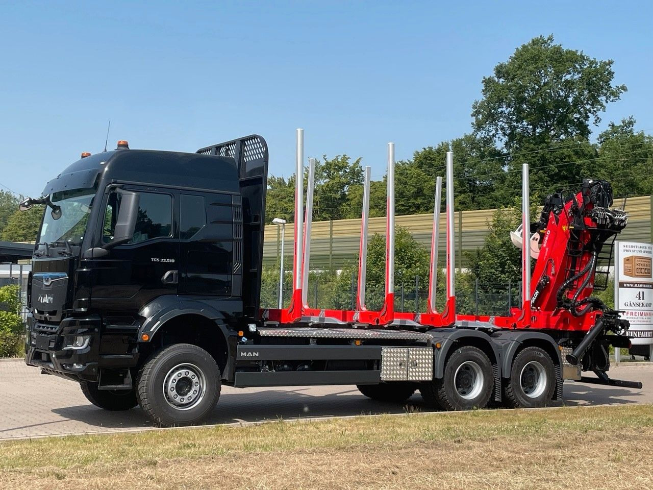 MAN TGS 33.510 6X4 BL Euro6e EPSILON 150Z - شاحنة قطع الأشجار, شاحنة كرين: صور 3 MAN TGS 33.510 6X4 BL Euro6e EPSILON 150Z - شاحنة قطع الأشجار, شاحنة كرين: صور 3